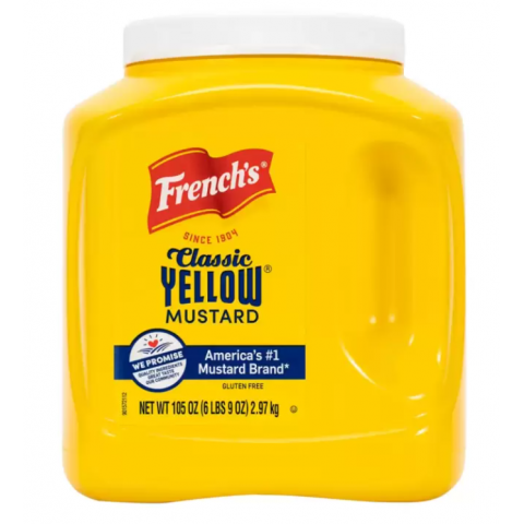 French's 黃芥茉醬 2.97公斤