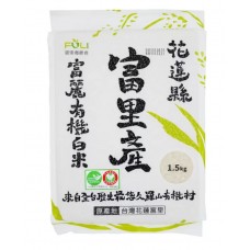 富里 富麗有機白米 1.5公斤 X 3入