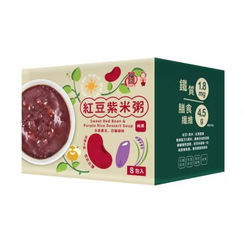 福記 紅豆紫米粥 250公克 X 8入
