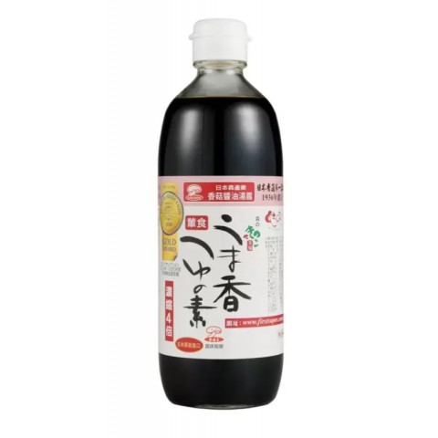 日本森產業 香菇醬油露 500毫升