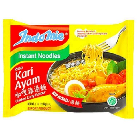 Indomie咖哩雞肉風味湯麵 (72g)